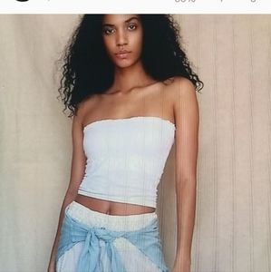 Free people strapless tank